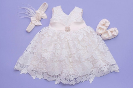 Rochie botez Winter Angel Wings - Img 4