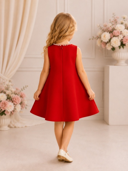 rochie-fetite-rosu
