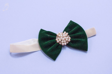 Set botez 3 piese Green Velvet Darling - Img 2