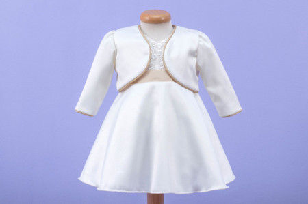Set botez 4 piese Ivory Bow - Img 5