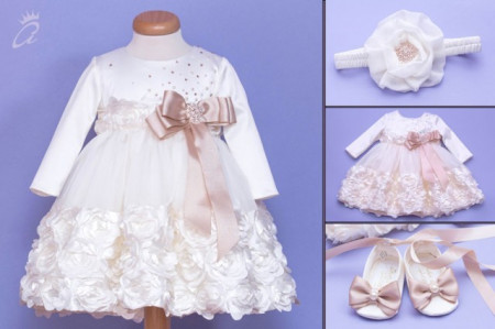 Set botez Snow Rose