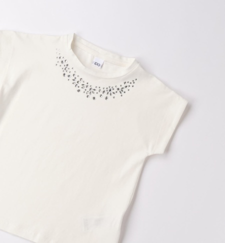 Tricou fete cu cristale iDo G702 - Img 2