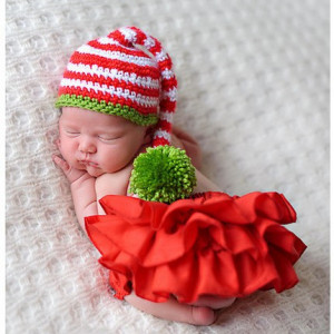Caciulita tricotata bebelusi Micul Elf