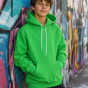 Hanorac verde neon