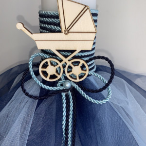 Lumanare botez Blue Babies - Img 2