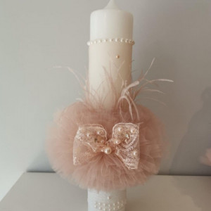 Lumanare botez Precious Bow - Img 3