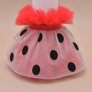 Lumanare de botez personalizat Lovely Ladybug - Img 2