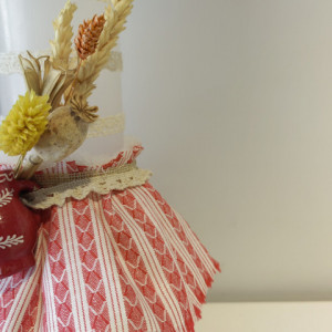 Lumanare de botez unisex cu elemente traditionale - Img 3