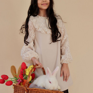 Rochie Beige Lace - Img 3