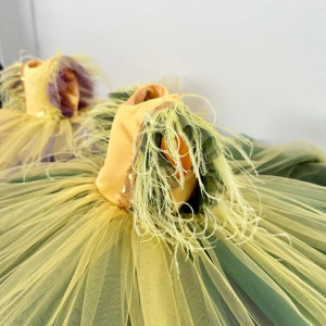 Rochie fete Green Peacock - Img 2