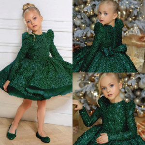 rochie-de-craciun-verde