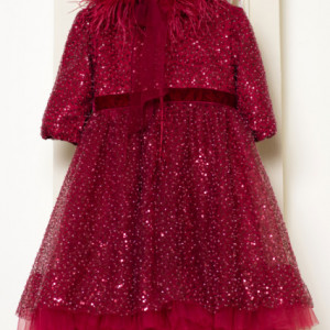 Rochie lux spectaculoasa stralucitoara - Img 2