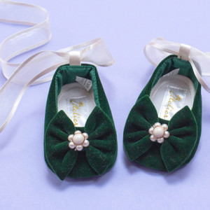 Set botez 3 piese Green Velvet Darling - Img 3