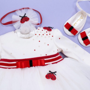 Set botez 3 piese Winter Ladybug - Img 4