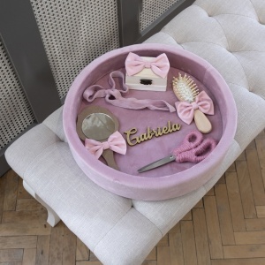 Tavita de mot personalizata Velvet Pink