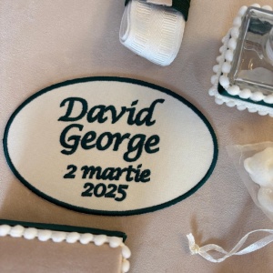 trusou-botez-personalizat-verde