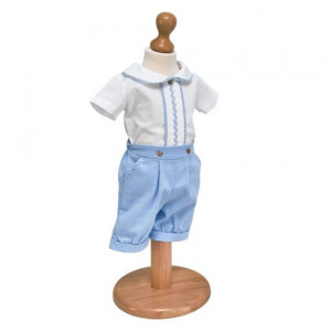 costum botez baieti vintage