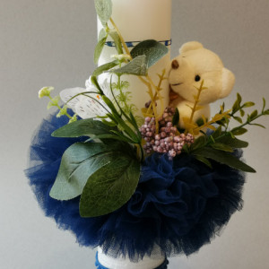 Lumanare botez Bear Boquet - Img 2