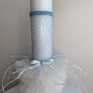 Lumanare botez Blue Treasure - Img 3