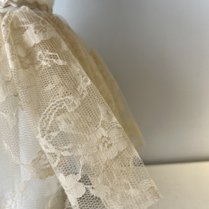 Lumanare botez Cream lace - Img 3