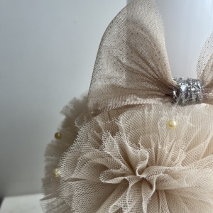 Lumanare botez Cream Treasure - Img 3