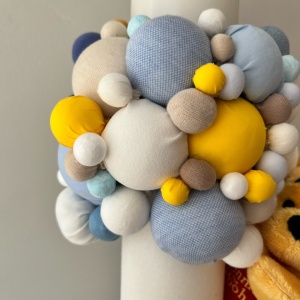 Lumanare de botez Honey Bear - Img 3