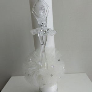 Lumanare de botez Icy Ballerina