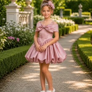rochie-fete-roz-prafuit