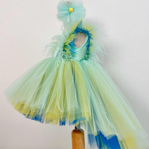 Rochie fete Mint Peacock - Img 5