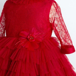 Rochie lux Pretty Scarlet - Img 3