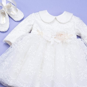Set botez 3 piese Celeste - Img 11