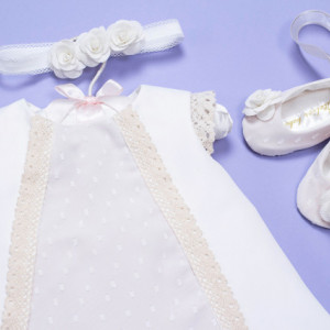 Set botez 3 piese Summer Macrame - Img 3