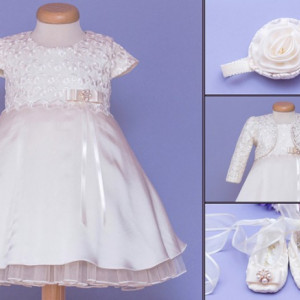 Set botez 4 piese Evie