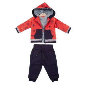 Trening baieti bumbac Babybol 23027