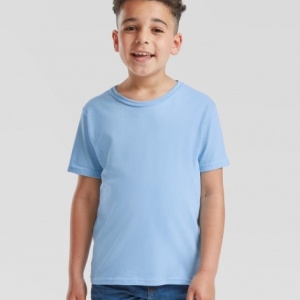 Tricou albastru deschis Fruit of the Loom