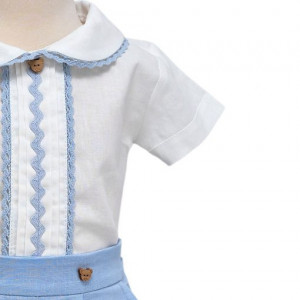 costum botez baieti vara
