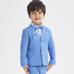 costume baieti albastru deschis