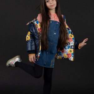 Geaca reversibila fete Boboli 205186