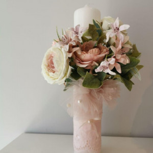 Lumanare botez Bouquet Treasure - Img 3