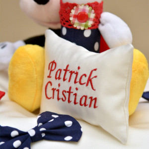 Lumanare de botez lux Mickey Mouse - Img 5