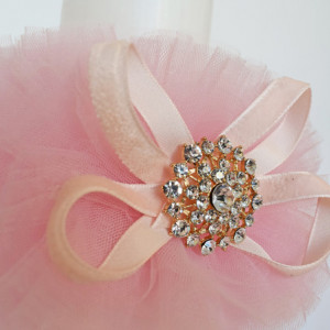 Lumanare de botez Pink Treasure - Img 5