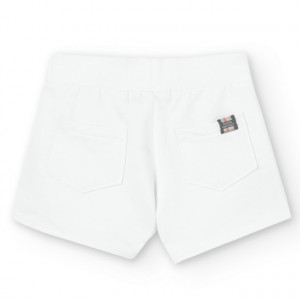 pantaloni scurti fete albi 