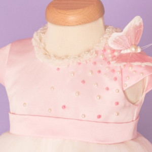 Rochie botez Pink Butterfly - Img 4