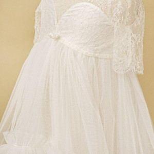 Rochie eleganta Delicate like snow - Img 4