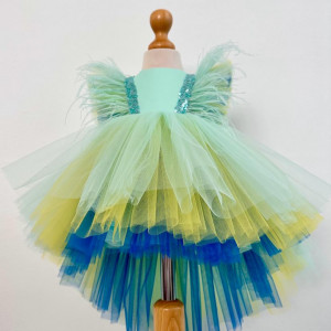Rochie fete Mint Peacock - Img 6