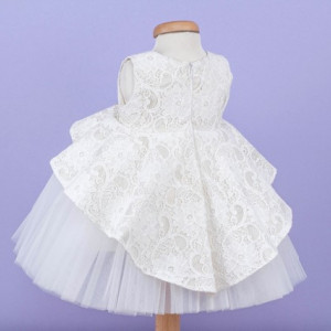 Rochita botez dantela si tulle Lalu - Img 4