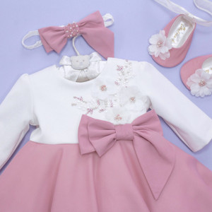Set botez 3 piese Bella in Bloom - Img 5