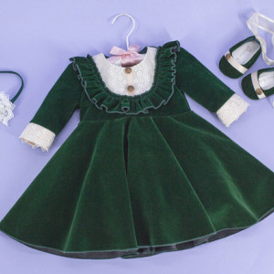 Set botez 3 piese Green beauty