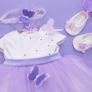 rochie botez vara fete