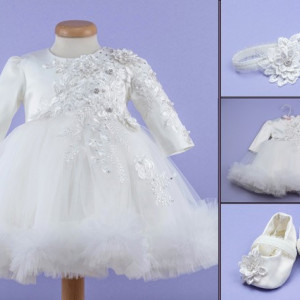 Set botez 3 piese Queen of Ice